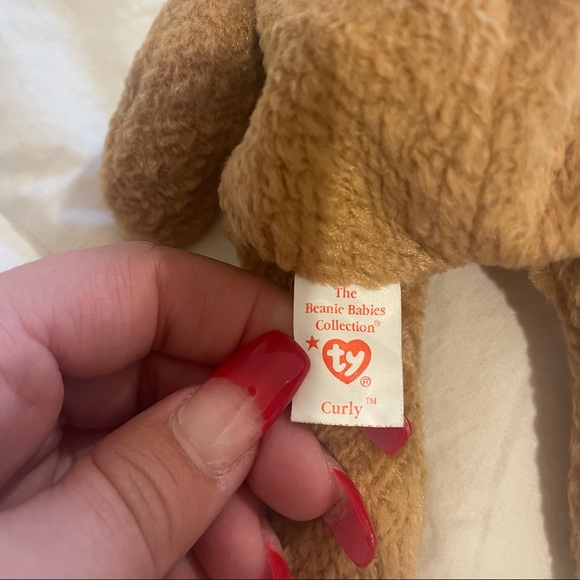 ORIGINAL TY BEANIE BABIE| Curly 1996 Collection - Picture 7 of 9